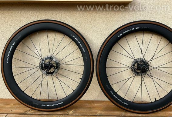 Roue shimano dura ace c50 12v