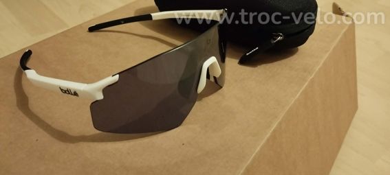 Vends lunette de vélo / sport / triathlon Bollé C-Icarus White Matte Tns Gun