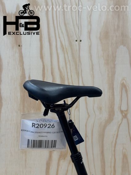 Cube Stereo Hybrid 120 SLX 750 29 pouces VTT électrique Shimano XT 2024 - 8