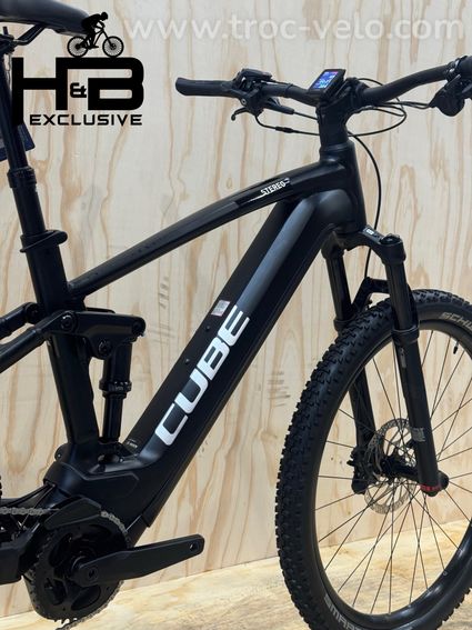 Cube Stereo Hybrid 120 SLX 750 29 pouces VTT électrique Shimano XT 2024 - 10