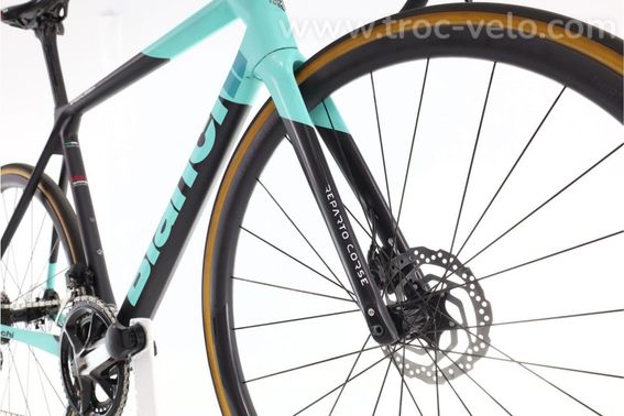 Produit Reconditionne Bianchi Specialissima Arkea Team Di2 12v Noir Velo De Route Tres Bon Etat - 5