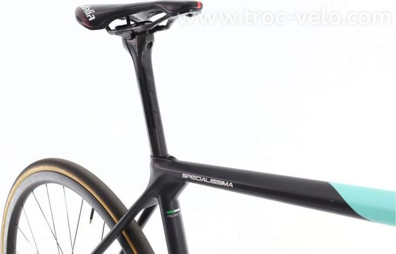 Produit Reconditionne Bianchi Specialissima Arkea Team Di2 12v Noir Velo De Route Tres Bon Etat - 8
