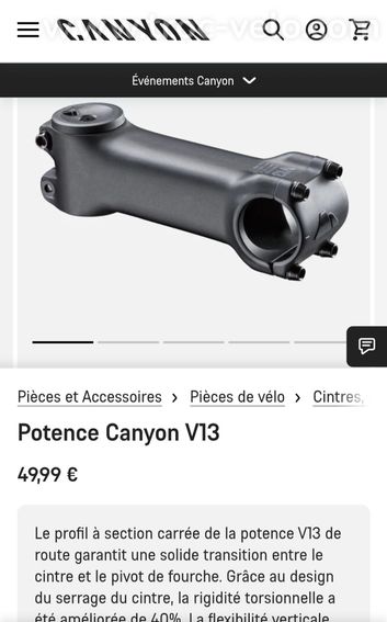 Potence Canyon V13 110mm