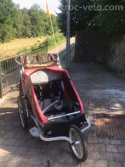 remorque vélo enfant 2 places CHARIOT - 4