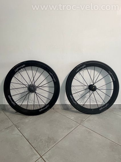 ROUES LIGHTWEIGHT boyaux corps campagnolo Cassette campagnolo chorus 12s 11-29