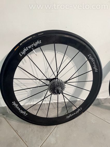 ROUES LIGHTWEIGHT boyaux corps campagnolo Cassette campagnolo chorus 12s 11-29 - 2