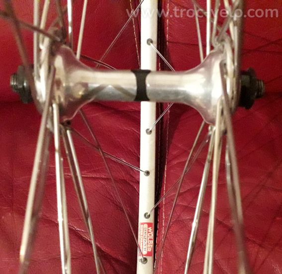 Roue Wolber Campagnolo Record super champion gentleman 81 en Tbé - 5