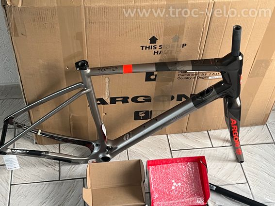 Cadre Gravel argon 18 dark matter  - 6