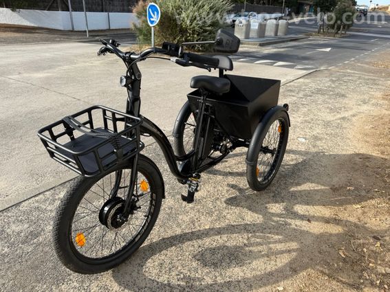 Tricycle électrique LEADER FOX LOVELO 2026 NOIR BRILLANT NEUF 5 kms - 2