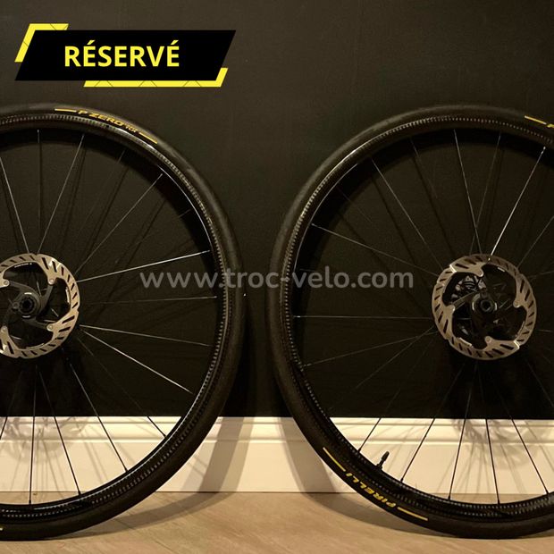 🔥réservées🔥Paire de Roues RAR EVEN 24 carbon pneus tubeless carbon super legeres 🔥valeur 1499€ - 1