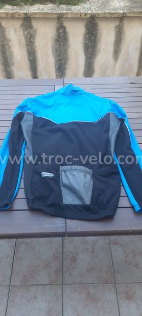 Veste Velo Hiver DESCENTE - Taille L - Couleur Bleu  - 2