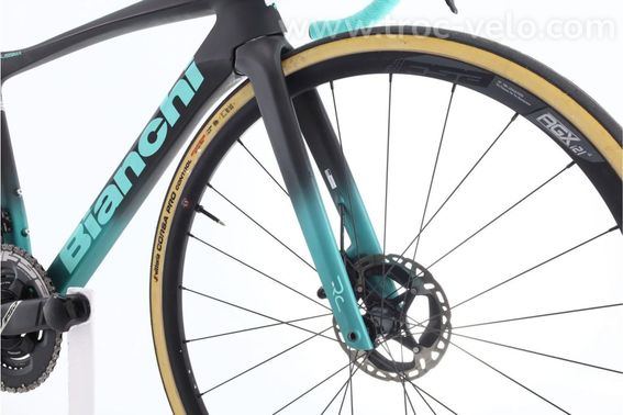 Produit Reconditionne Bianchi Specialissima Di2 12v Gris Velo De Route Tres Bon Etat - 6
