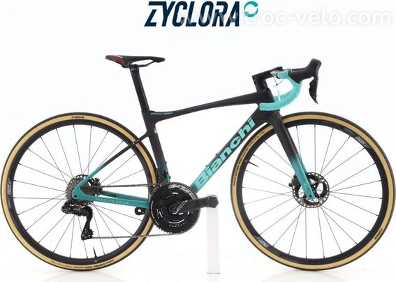 Produit Reconditionne Bianchi Specialissima Di2 12v Gris Velo De Route Tres Bon Etat - 8