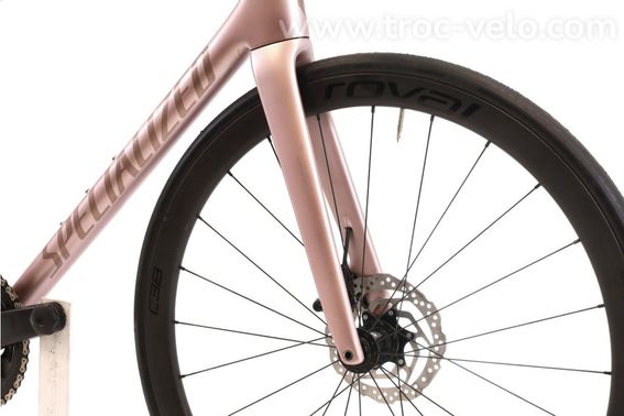Produit Reconditionne    Specialized Tarmac Sl8 Expert Di2 12v    Rose   Velo De Route   Tres Bon Etat - 5