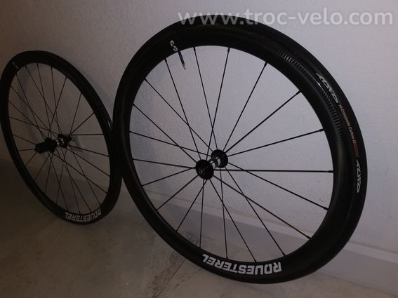 Paire roues route Rouesterel 38mm boyaux - 4