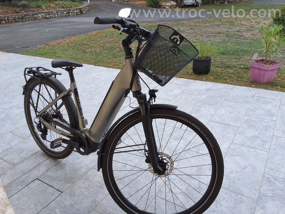 Vélo électrique Giant - Dailytour E + 2D Ld DS - taille S2 - Gris - 2