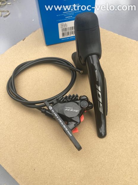 Shimano 105 Di2 Manette gauche + Etrier avant Neuf - 1