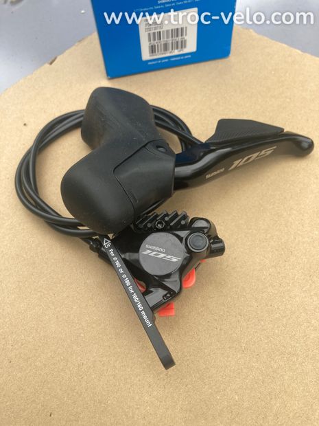 Shimano 105 Di2 Manette gauche + Etrier avant Neuf - 4