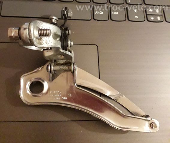 Dérailleur Shimano TY25 Vtt Vtc triple 6/ 7 vitesses a collier 28.6mm en Bé - 2