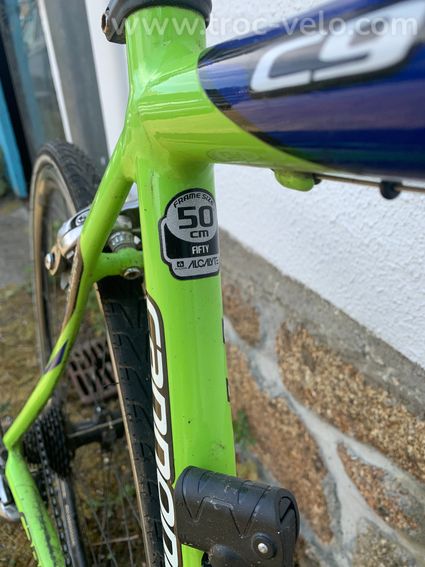 Vélo route - Cannondale - C9 Liquigas Handmade USA - 50" - 6