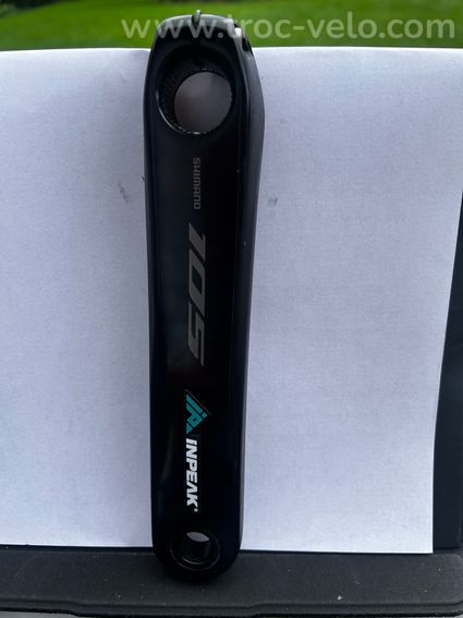 Pédalier Shimano 105 53/36 avec capteur de puissance - 5