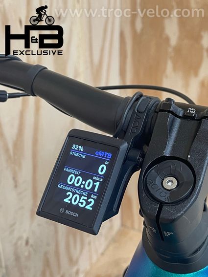 Cube Stereo Hybrid 160 HPC SLT 750 Carbon VTT électrique Sram XX AXS 2024 - 7