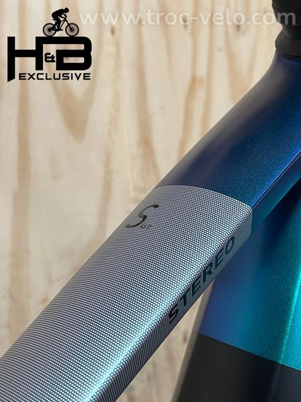 Cube Stereo Hybrid 160 HPC SLT 750 Carbon VTT électrique Sram XX AXS 2024 - 8