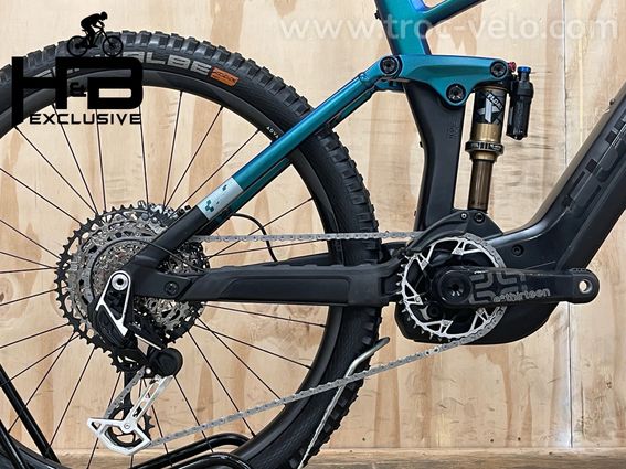 Cube Stereo Hybrid 160 HPC SLT 750 Carbon VTT électrique Sram XX AXS 2024 - 12
