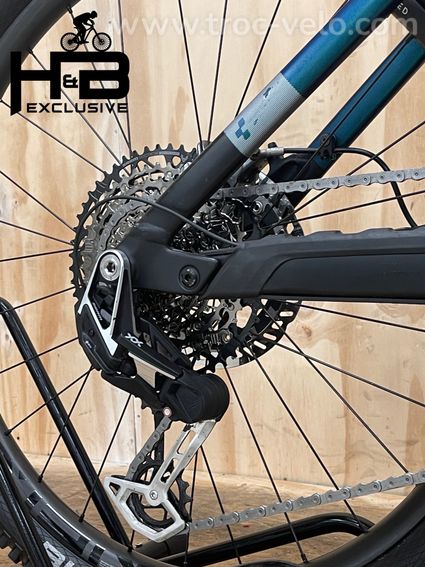 Cube Stereo Hybrid 160 HPC SLT 750 Carbon VTT électrique Sram XX AXS 2024 - 13