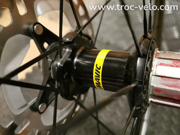 Mavic ksyrium pro sl carbon disc  - 3