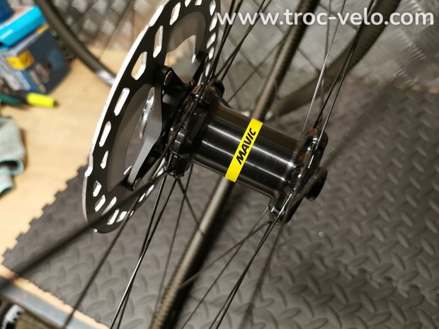 Mavic ksyrium pro sl carbon disc  - 7