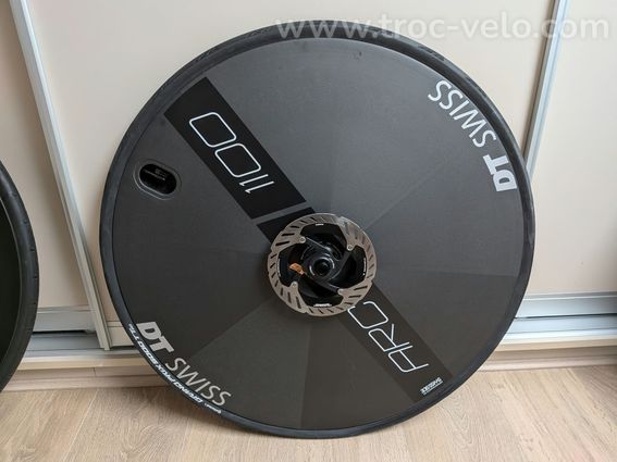 Paire de roues DT Swiss ARC 1100 Dicut (Avant 80 mm / Arrière Lenticulaire Disc) – Neuves - 8