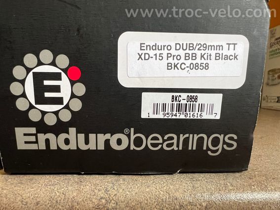 Boîtier de pédalier Enduro Bearing BB Right dub XD15 céramique - 2