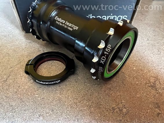 Boîtier de pédalier Enduro Bearing BB Right dub XD15 céramique - 3