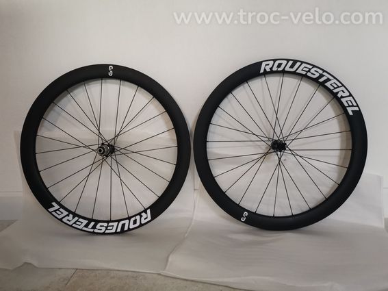 Paire de roues route disque 50 artisanale