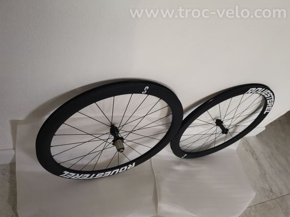 Paire de roues route disque 50 artisanale - 3