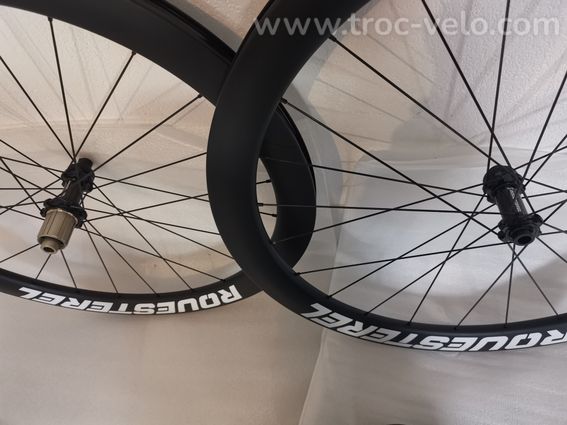 Paire de roues route disque 50 artisanale - 4
