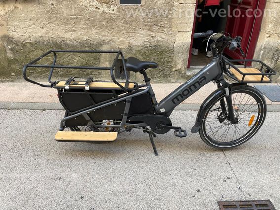 Moma bike velo cargo longtail - 5
