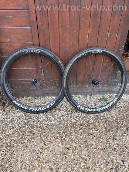 Paire de roues Bontrager rsl 51/37 comme neuve  - 2