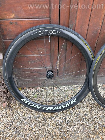 Paire de roues Bontrager rsl 51/37 comme neuve  - 3