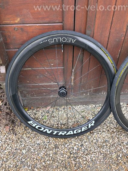 Paire de roues Bontrager rsl 51/37 comme neuve  - 4