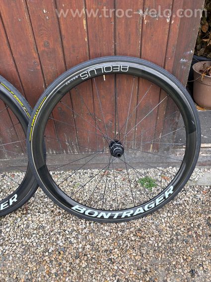 Paire de roues Bontrager rsl 51/37 comme neuve  - 5