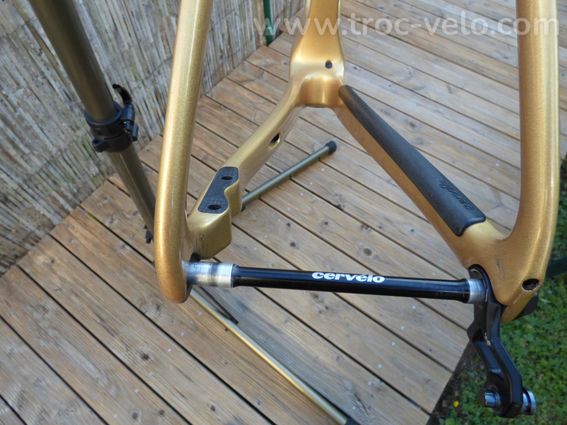 Kit cadre CERVELO Soloist T58 Gold - 10
