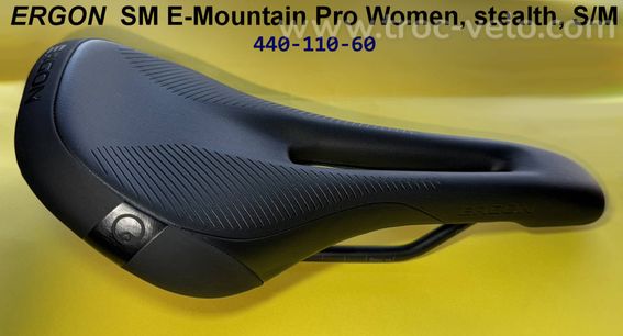 Selle ERGON SM E-Mountain Pro Women, stealth, S/M, 264x142 - 3