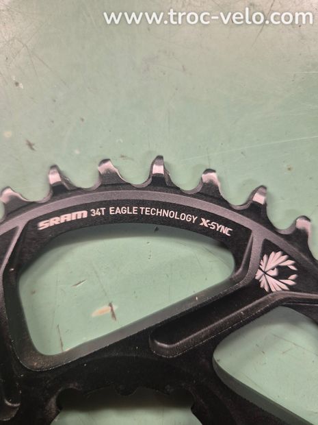 Plateau Sram X-SYNC Eagle 6mm 34 dents - 2