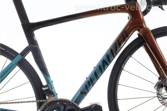 Produit Reconditionne    Specialized Tarmac Di2 11v    Bleu   Velo De Route   Tres Bon Etat - 2