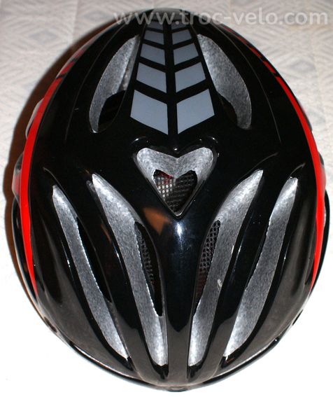 Casque velo route - sans marque - noir - taille m (55/69) - 3