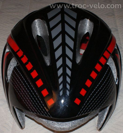 Casque velo route - sans marque - noir - taille m (55/69) - 4