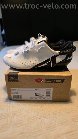 Chaussures de Route Sidi Shot 2S Blanches 41