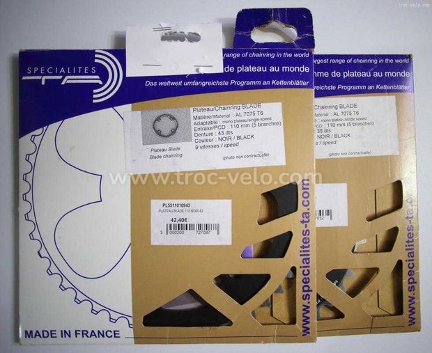 Plateaux ta blade 9v 110mm - 1